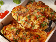 stuffed aubergine