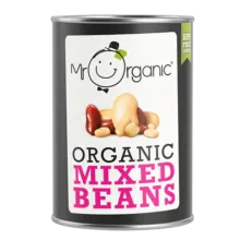 Tin of mixed beans 